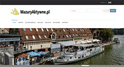 Desktop Screenshot of mazuryaktywne.pl