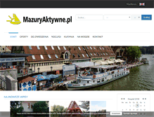 Tablet Screenshot of mazuryaktywne.pl